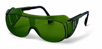 Uvex 9161-145 zwart mont.groen ruit,DIN5 (3x  beschikbaar)