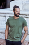 T-shirt Clique Basic-T Bodyfit (1xLichtblauw XXL beschikbaar)