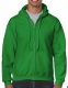 Sweater Gildan Full Zip Hooded 18600 (3xKellygroen L beschikbaar