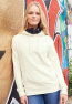 Dames Sweater AWDis College Hoodie (3xWit S beschikbaar)