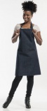 Halterschort Chaud Devant Plain Blue Denim