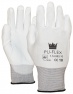 Handschoen PU-Flex wit(36x maat 10)