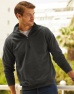 Heren sweater Fruit of the loom Zip neck (1xMarine M beschikbaar