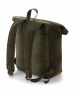 Heritage Waxed Canvas Rugtas/Backpack Quadra 081.30