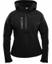 Dames Jas Clique Milford Softshell (1xZwart L beschikbaar)