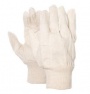 Handschoen keperdoek met tricot manchet, gewicht 8 OZ (1x besch