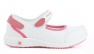 Ballerina Schoenen Oxypas NELIE Wit/Fuchsia 023401