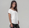 T-shirt Build Your Brand Women's Long Slub Tee