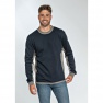 Heren Sweater Lemon & Soda Workwear Contrast LEM4750