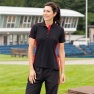 Dames Sportpolo Finden Hales Standaard (1xZwart/rood M beschikba