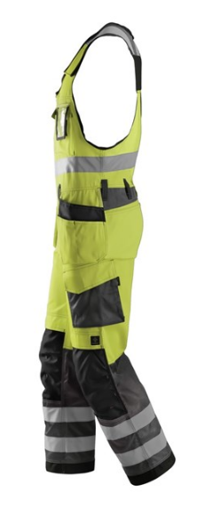 Hi Vis Bodybroek Snickers Met Holsterzakken Klasse 2 0213
