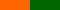 Oranje/groen